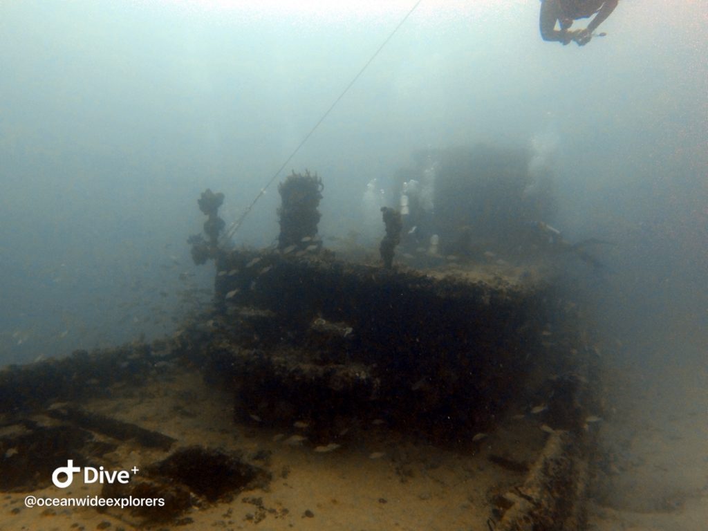 the hull of the peter mcallister wreck is fully intact