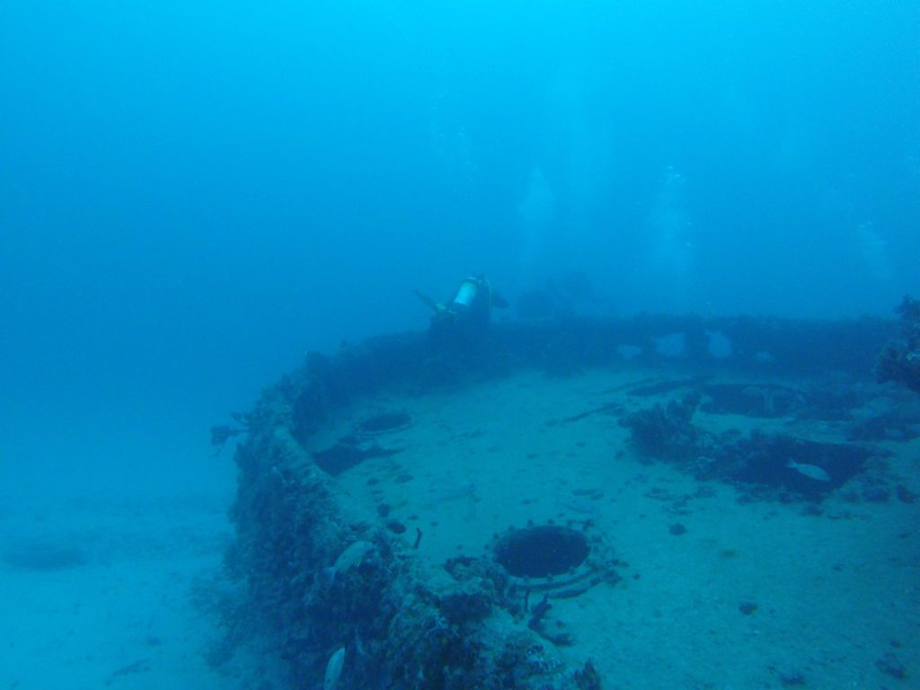 the stern of the peter mcallister wreck