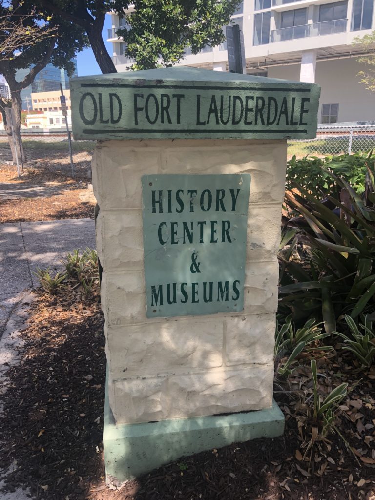 historic fort lauderdale sign