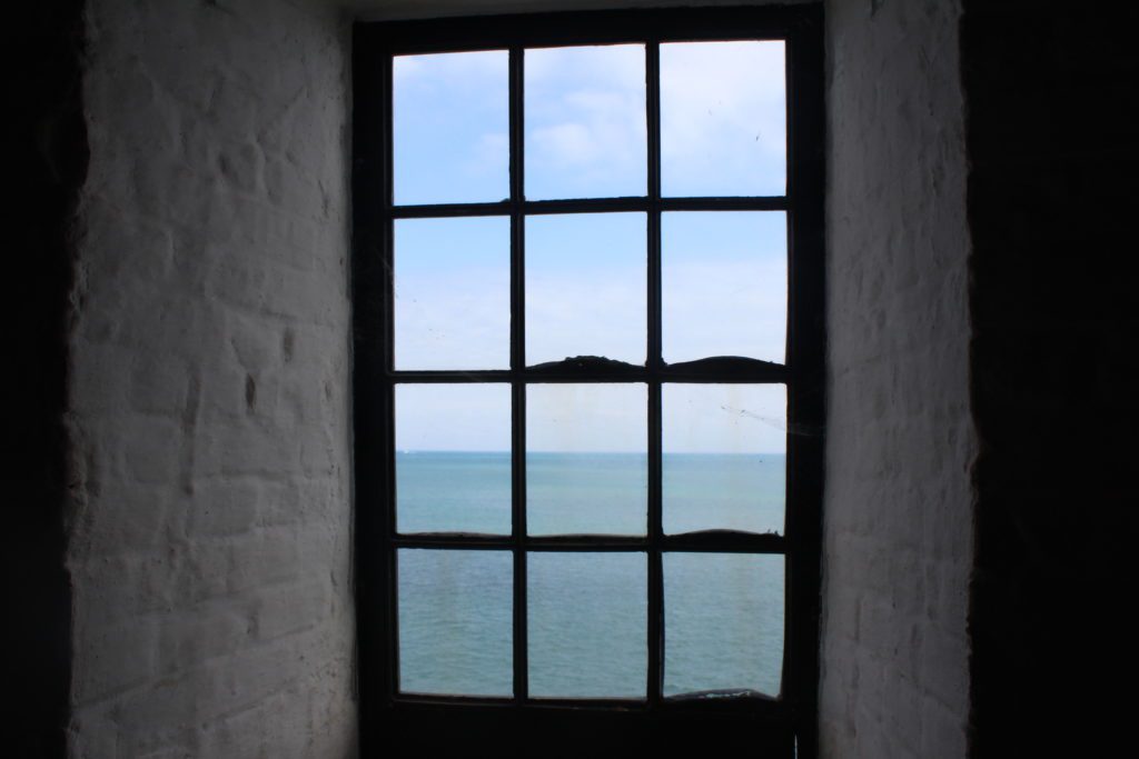 view from window of lighthouse on key biscayne