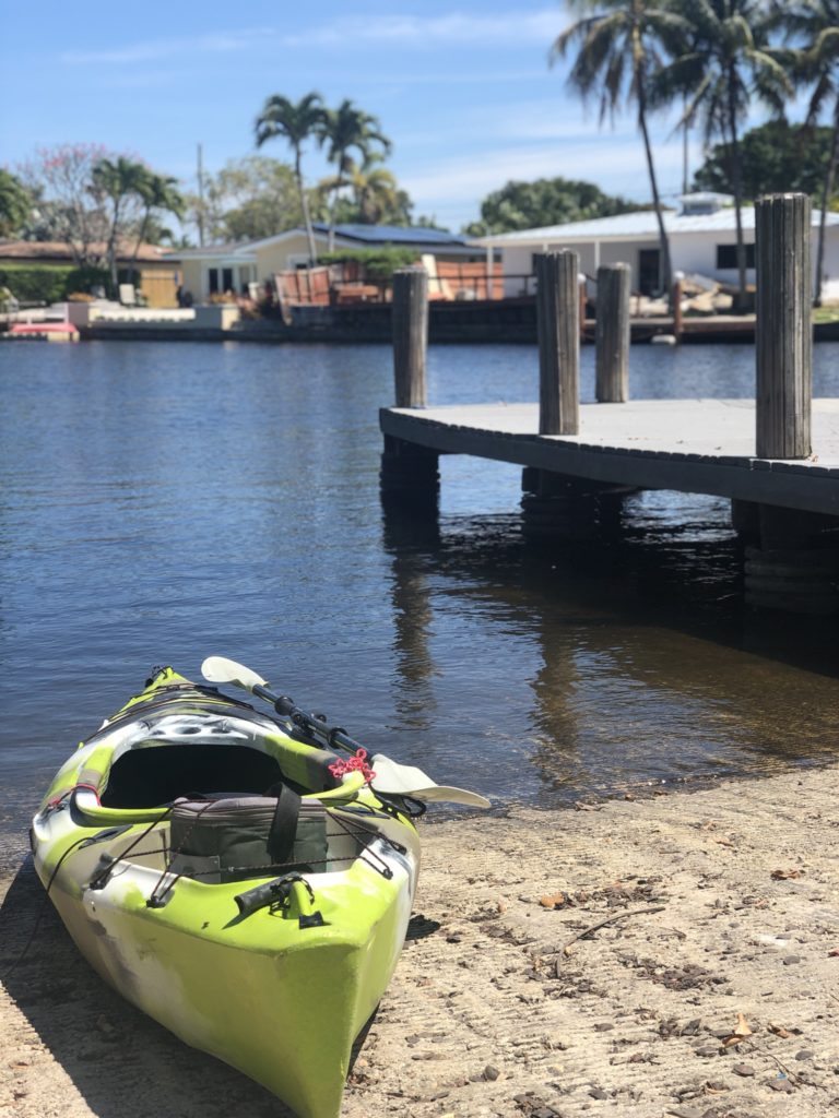 paddling in fort lauderdale boat ramp colohatchee park