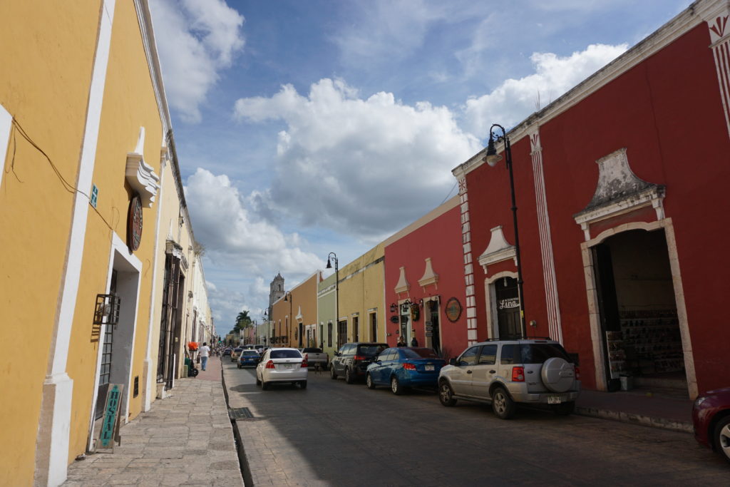 streets of valladolid yucatan mexico