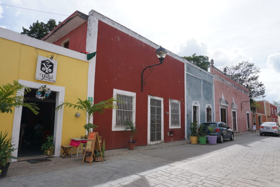 spanish colonial town valladolid, yucatan, mexico