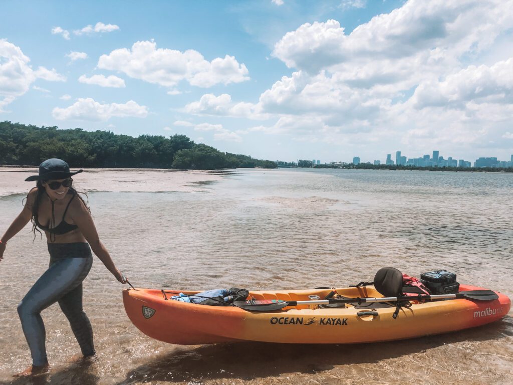 kayaking on key biscayne miami