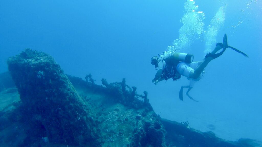 jay scutti shipwreck scuba diving in fort lauderdale