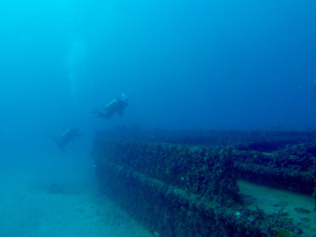 the bow of the merci jesus shipwreck fort lauderdale