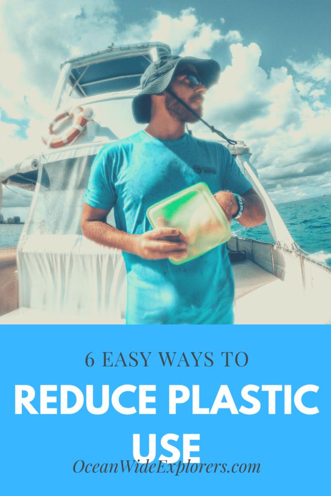 reduce plastic use on pinterest