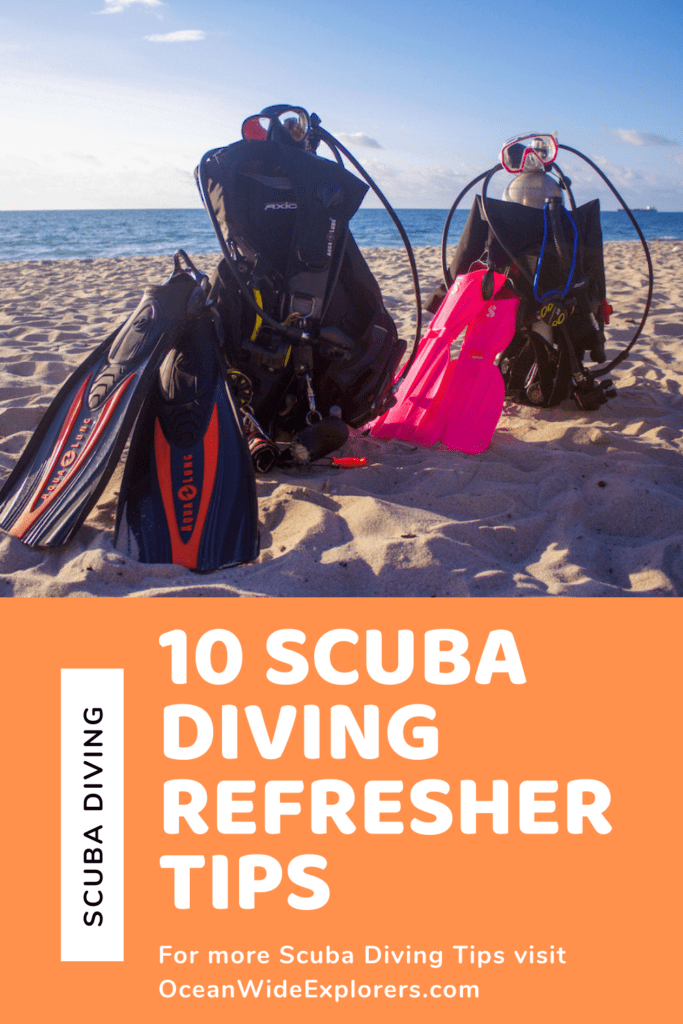 Scuba Diving refresher tips guide