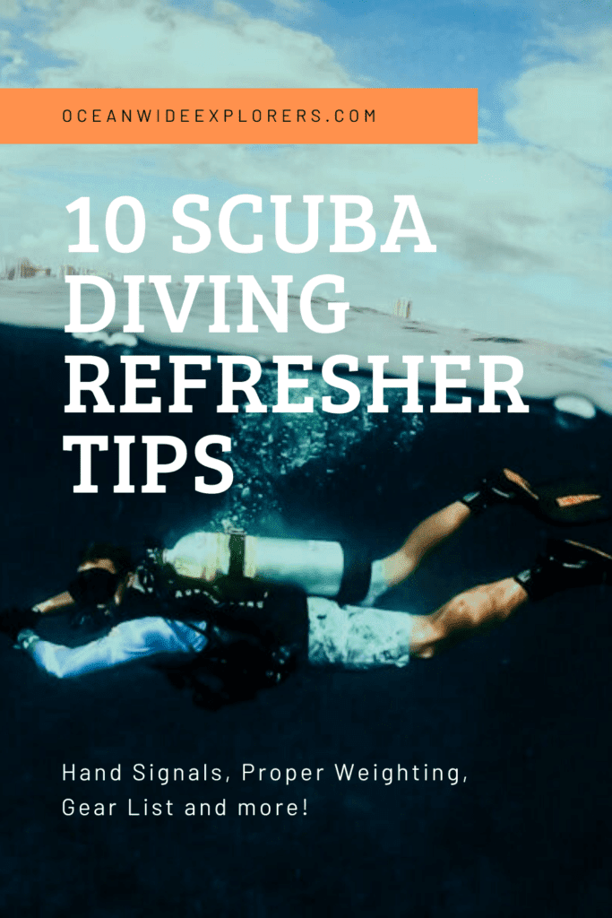 scuba diving refresher tips complete guide