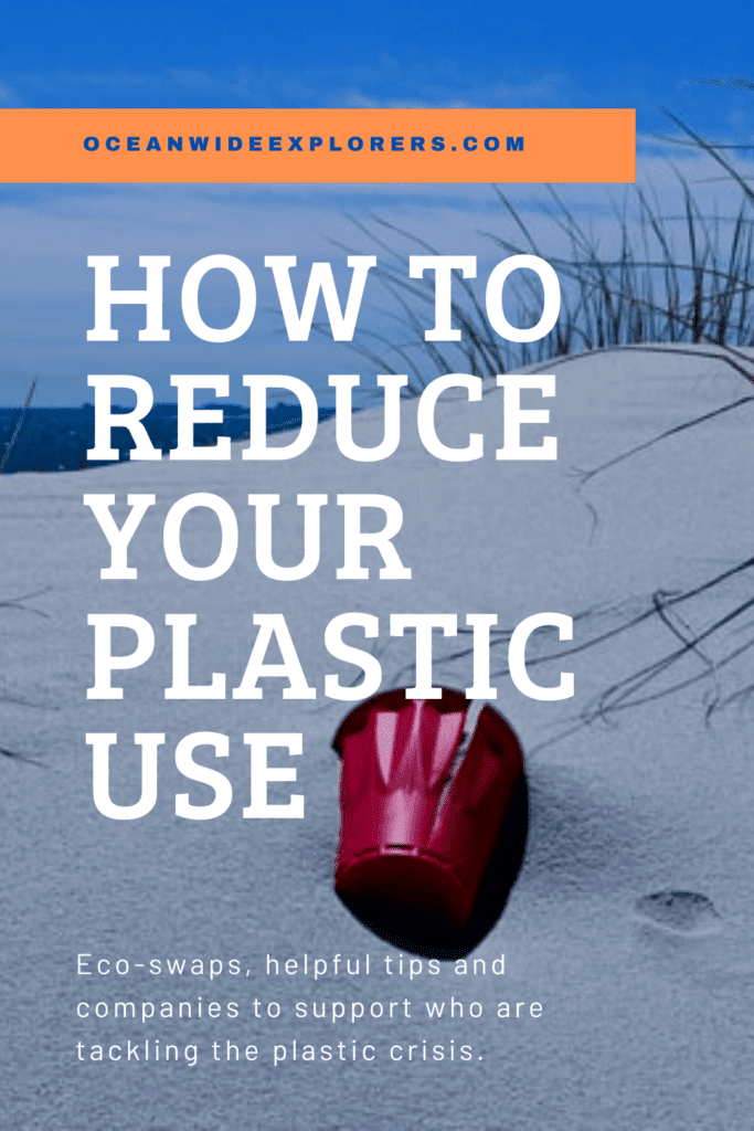 how to reduce your plastic use for the ocean