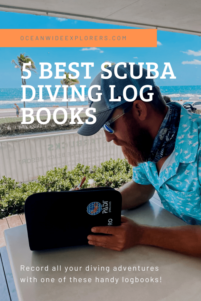5 best scuba diving logbooks