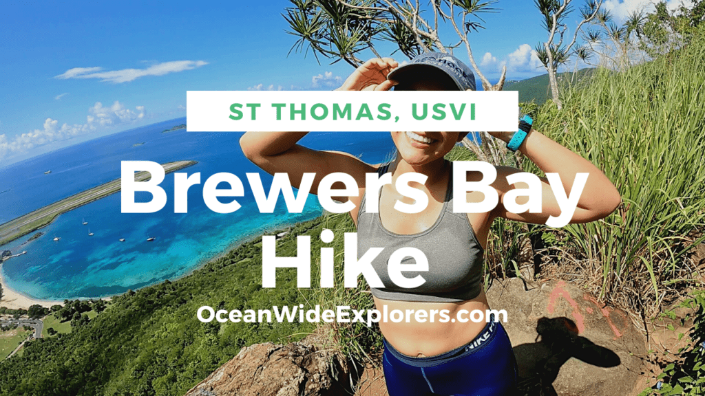 hiking Saint Thomas brewers bay