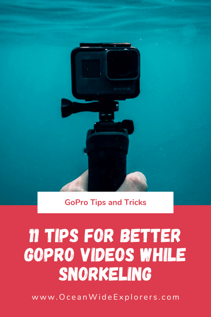 GoPro Tips and Tricks while snorkeling
